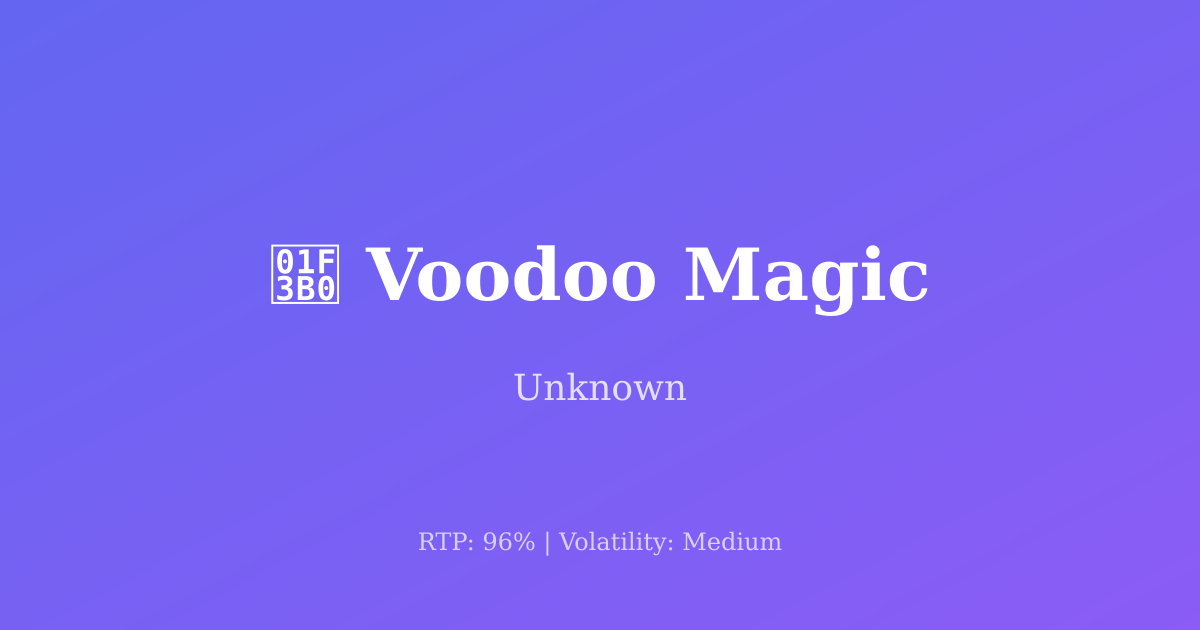 Voodoo Magic